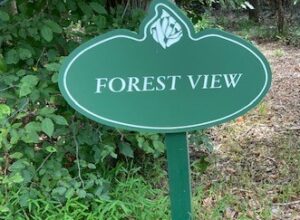 forest view sign